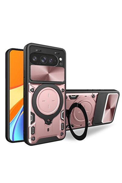 Velo Carcasă compatibilă cu Google Pixel 9 Pro XL, Sleek Defense W3782, roz