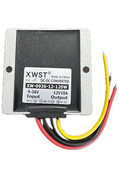 GÜMRÜK MARKET DC-DC 9-36 TO 12V10A VOLTAJ YÜKSELTİCİ 9-36V TO 12V10A VOLTAJ REGÜLATÖRÜ