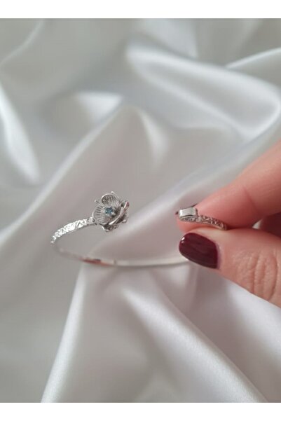 Süspüs Accessories سوار زهرة شهر الولادة (يونيو) مع مشبك قابل للتعديل بلون فض...