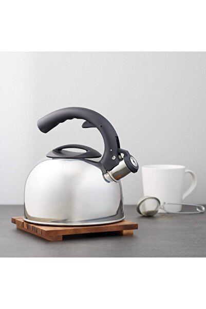 MARYALEX Whistling kettle, classic, capacity 1.9 L, Stainless Steel, ergonomic heat-resistant handle