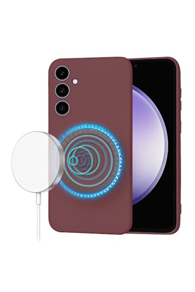 Techsuit Carcasă din silicon pentru Samsung Galaxy S23 FE - Roșu-aprins