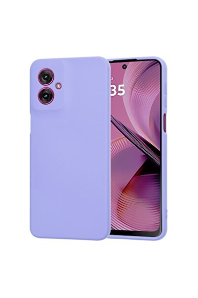 Velo Husă din silicon pentru Motorola Moto G55 (Sleek Defense W1227) - Mov de...