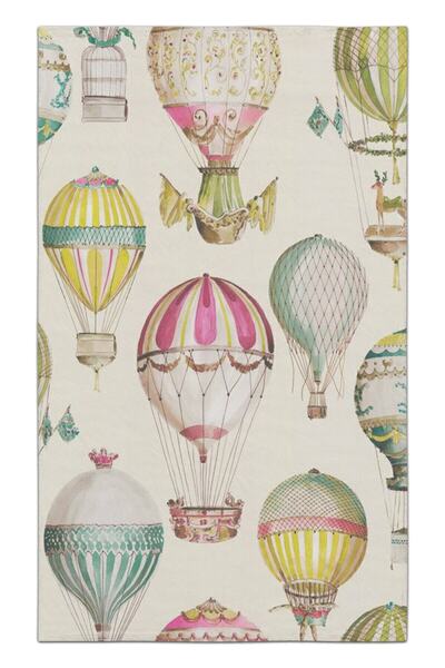 Rugs Modern Halı Berlin Uçan Balon Figürlü Dokuma Taban Halı berlin541-899