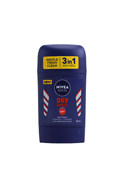 NIVEA مزيل عرق ستيك مضاد للبكتيريا بحماية مزدوجة للرجال - 50 مل