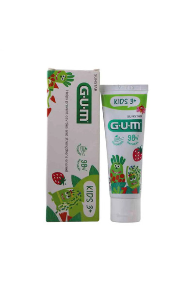 Sunstar معجون أسنان بنكهة الفراولة للأطفال - 50 مل