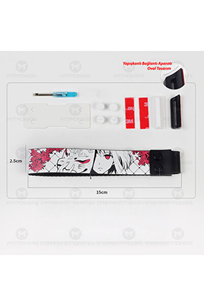 silabor Klavye Askısı Strap Klavye Aksesuarı Tüm Klavyeler için Uygundur Siyah - Beyaz Askı Mevcuttur