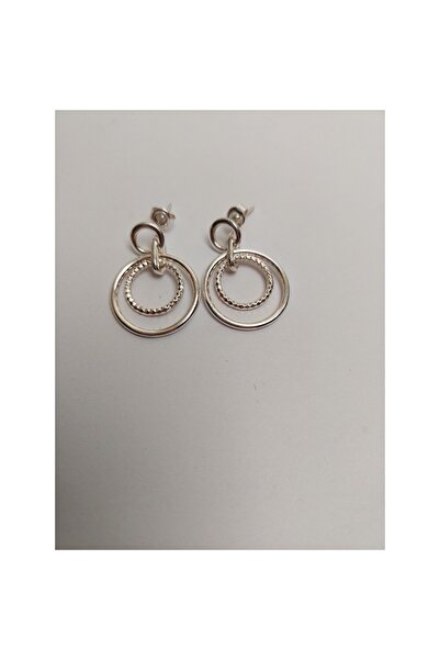 Jolie Silver Cercei din argint 925 cu model cerc, argint Jolie, 5,6 g, 2,5 cm x 2 cm