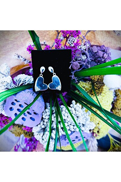 Jolie Silver Cercei din argint 925 Jolie Silver, model inimă cu zirconiu, 29 x 13 mm, 2,8 g