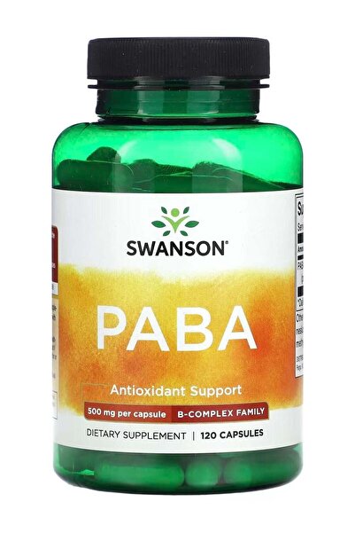 SWANSON PABA 500 mg 120 Capsules