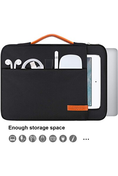 Lacdo 360 Protective 14 inch Laptop Sleeve Case - Black