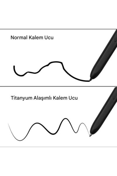 gökmer S Pen Tablet Compatible Pen Tip S6/S6+/S7Fe/S7+/S8/S8Fe/S9/S9Ultra/S10/S10Ultra/S11 (2 Metal Pieces)