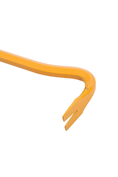 Lawazim Crowbar 75cm Orange - Heavy Duty Pry Bar with Nail Puller