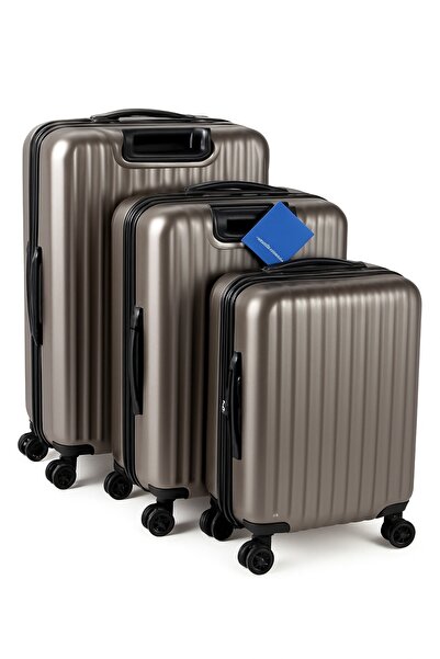 Generic 3-Piece Hardside Luggage Set with Spinner Wheels – Lightweight Suitcase Set (20/24/28 Inch) – TEAL