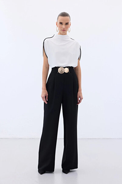 Sateen Accessory Pants - Black