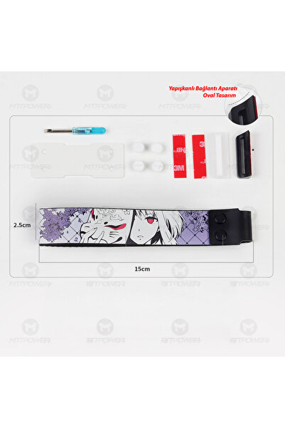 silabor Klavye Askısı Strap Klavye Aksesuarı Tüm Klavyeler için Uygundur Siya...