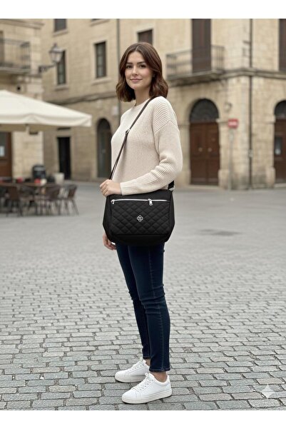 Rosmod Geantă de mână și de umăr Buzzy Crossbody cu 3 compartimente