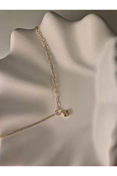 Selune by HIME Ataç Zincir Taş Detaylı Van Cleef Model Şık Bileklik