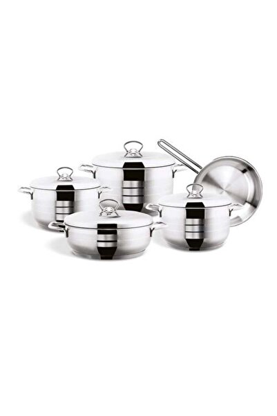 MISTERCOOK Mister Cook 9-Piece Cookware Set - Stainless Steel