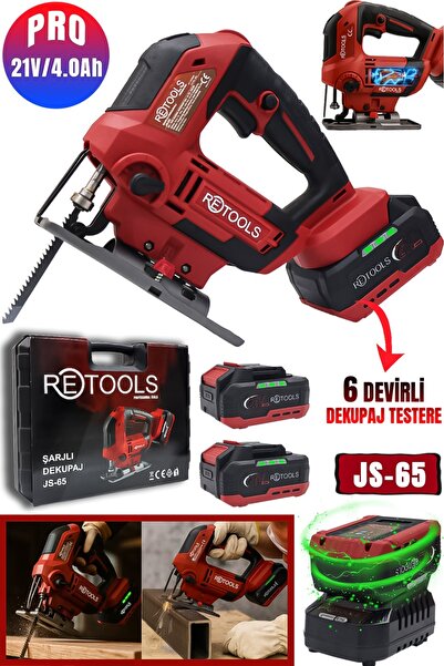 RETOOLS 6 Devirli Dekupaj Testere