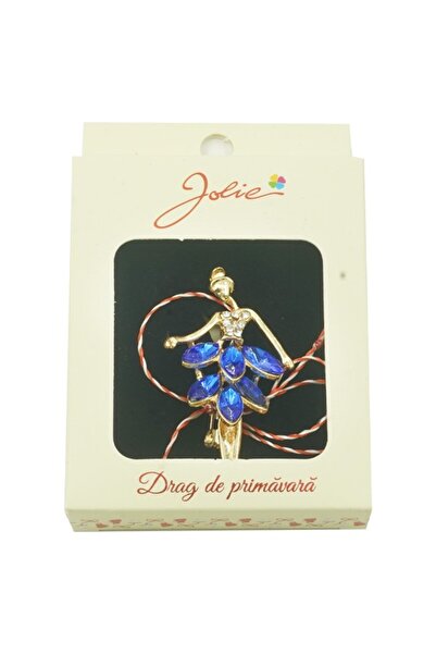 Flippy Jolie Multicolored Brooch, Delicate Ballerina Model