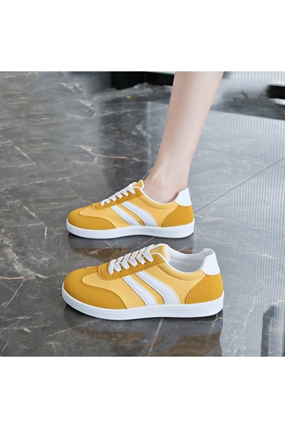 FASHION Flat Walking Comfy Desert Luxe Classic Casual Sneakers for Women