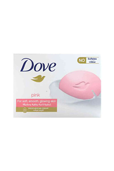 Dove Pink Soap Bar for Soft Smooth Glowing Skin- 160gms