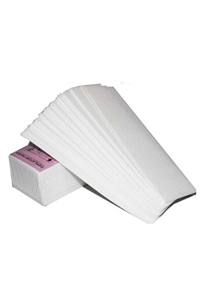 BLOOMING TIME 100-Piece Hair Removal Wax Strip Set Depilatory Paper White
