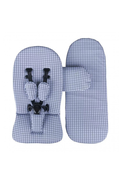 Mima Mima 2 in 1 Stroller Mattress Kit, Starter pack, Retro Blue