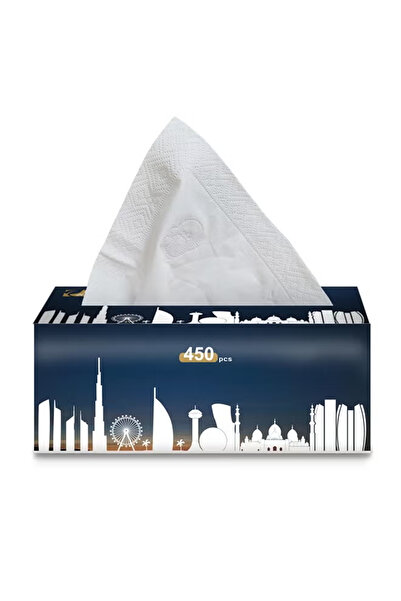 NKX Pack of 100 Premium Quality New Technology Facial Tissue 100% Raw Wood Pulp 90 Sheet X 5 Ply