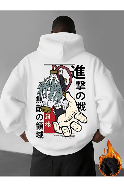 LORVANIY هودي أنيمي 3 آي بريك قصة فضفاضة مطبوع قصة فضفاضة بغطاء رأس للجنسين 3...