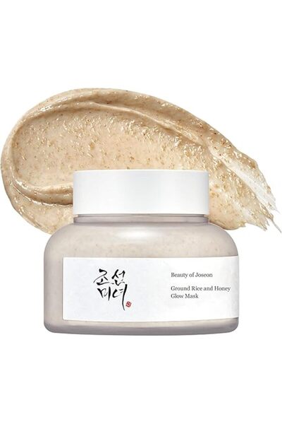 Joseon Korendy - 150ml Ground Rice and Honey Glow Mask, Anti-Rough Brightening Rice and Honey Extract Mask