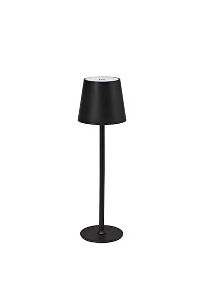 OEM Touch LED Table Lamp, Rechargeable USB Battery, Wireless, 3 Color Temps 2700K-6000K, Matte Black