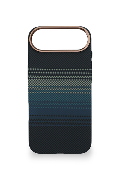 PiyasaSepeti Pixel Weave Case iPhone 17 Air Deep Blue Current