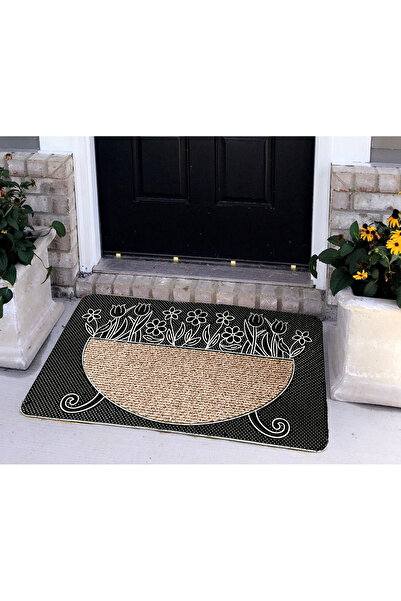 edc Kapı Önü Paspası - Lale Motifli