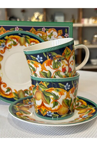 Mikasa Moor CAPRİ FLORA 2'Lİ ÇAY SETİ 220 CC