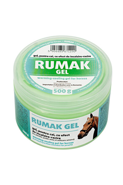 Rumak Horse Gel with Warming-Cooling Effect, 500 g