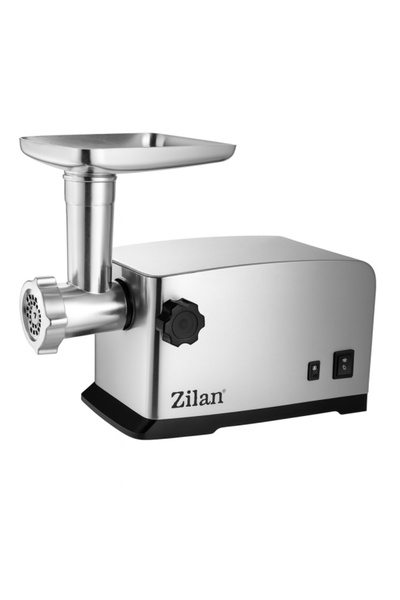 Zilan ZLN-2409 Meat Grinder – 1800 W, Aluminum Tray, Reverse Function, Sausage & Kebbe Accessories