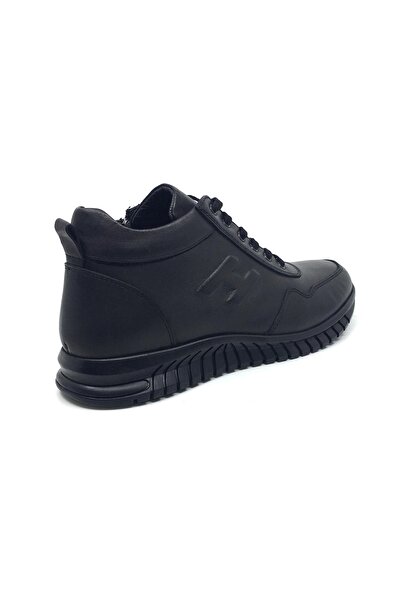 LİSANS SHOES 100% Genuine Leather Men's Comfortable Daily Winter Orthopedic Sports Shoes Boots New Season 1St Class 40-44