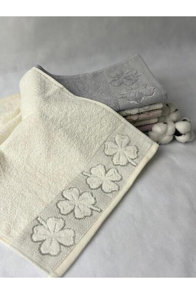 S&R 6 Adet 30x50 cm Mutfak Havlusu El-Yüz Havlusu Jakarlı Renkli