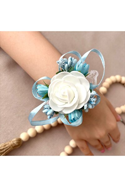 Anya-Events Brățară Nuntă Dantelă cu Accesorii Bleo