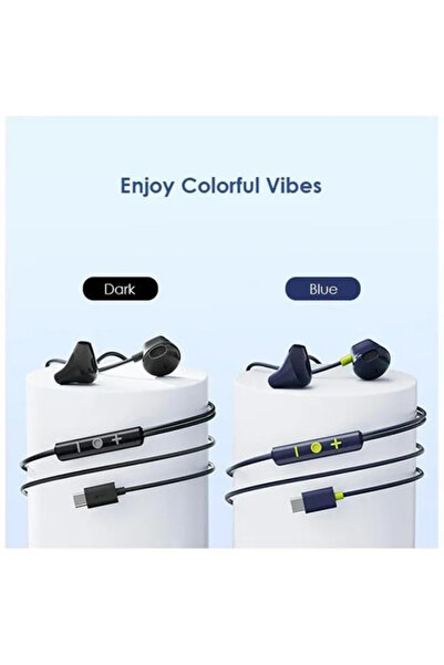 oraimo Wired Earphones Halo Airy with USB-C - Black