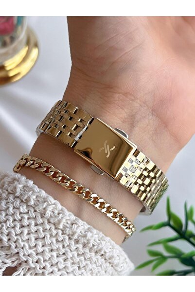 Daniel Klein Steel Cord 30 Meters Water Resistant Special Design Women Wrist Watch+Bracelet Vs.Blkt.0724