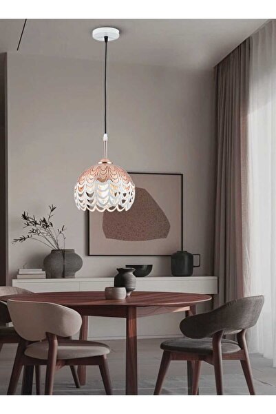 best power Modern Pendant Ceiling Light 6149-1, E27 Base, 40W Max, Adjustable 80cm (Bulb Not Included)