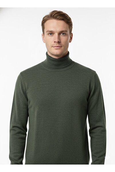ModaPlaza Men's Full Turtleneck Sweater