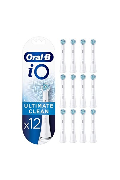 Oral-B Set 12 rezerve pentru periuța de dinti electrica iO Ultimate Clean, alb