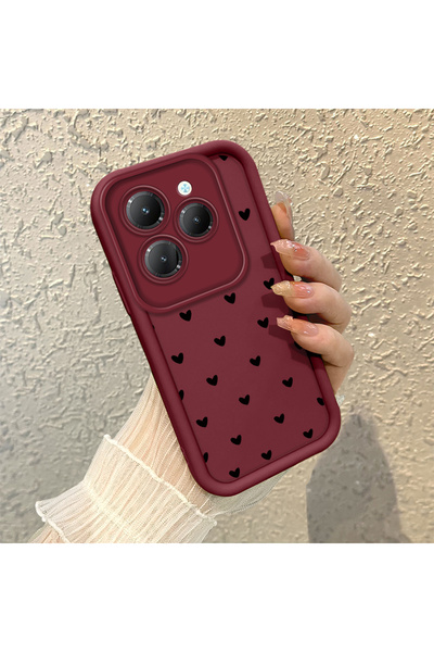 ucuc حافظة من السيليكون المتوافقة مع هاتف Infinix Hot 40/40 Pro مقاومة للصدما...