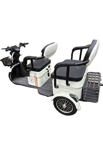 Flippy Electric Tricycle V6, Saige, No License, Two Seats, 1800W Motor, 60km Range, White