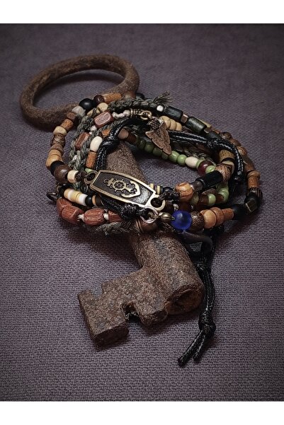 Takı By Erk SADECE 1 TANE ÜRETİLEN ! ! ! - ÇAPA OBJELİ - DOLAMALI - BOHEM - S...