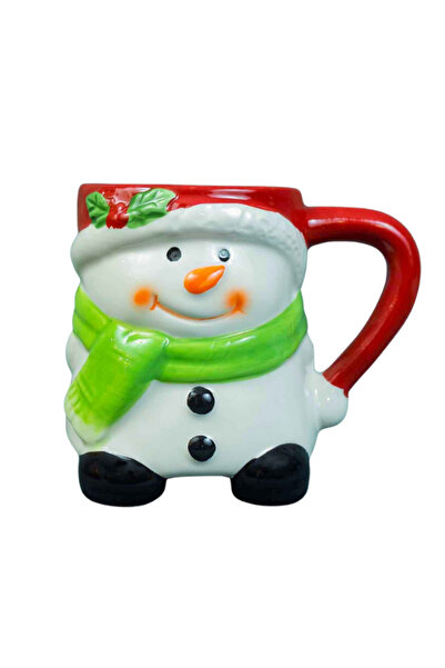 Tohana Snowman Ceramic Mug