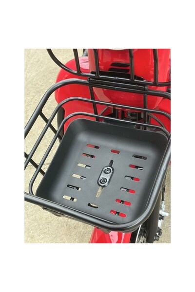 Flippy Electric Tricycle V6, Saige, No License, Two Seats, 1800W Motor, 60km Range, Red